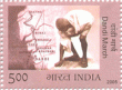 Indian Postage Stamp on A Commemorative  Dandi March