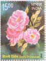 Indian Postage Stamp on Fragrance Of Roses