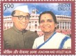Indian Postage Stamp on Joachim And Violet Alva