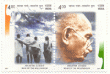 Indian Postage Stamp on Mahatma Gandhi : Man Of The Millennium