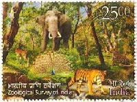 Indian Postage Stamp on Zoological Survey of India (ZSI)